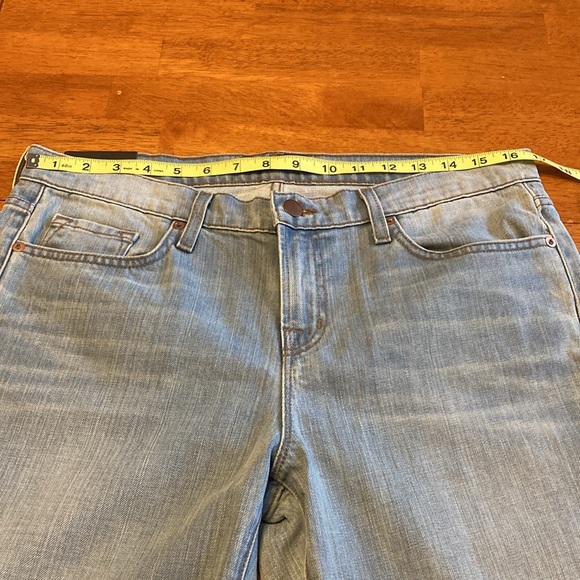 J Brand Womens Size 29 Aidan Slouchy Boyfriend Meadow Denim Blue Jeans - Picture 13 of 15